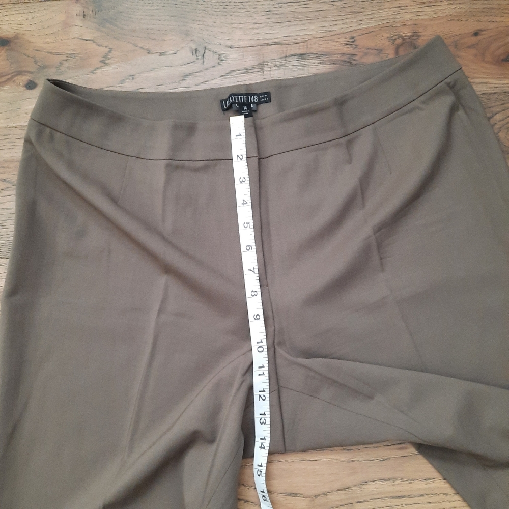 Lafayette 148 Stretch Virgin Wool Barrow Dress Pants - Picture 11 of 16